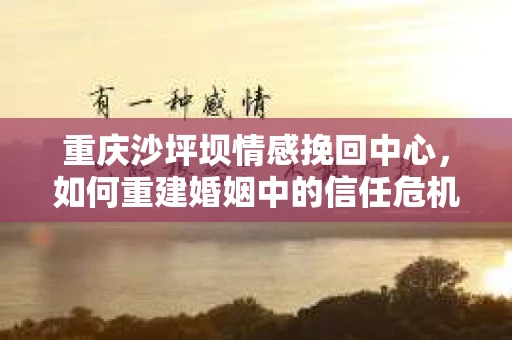 重庆沙坪坝情感挽回中心，如何重建婚姻中的信任危机？