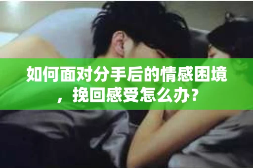 如何面对分手后的情感困境，挽回感受怎么办？