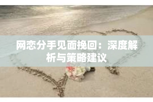 网恋分手见面挽回:深度解析与策略建议 网恋分手见面挽回:深度解析与策略建议