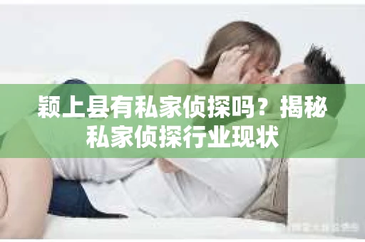 颖上县有私家侦探吗？揭秘私家侦探行业现状