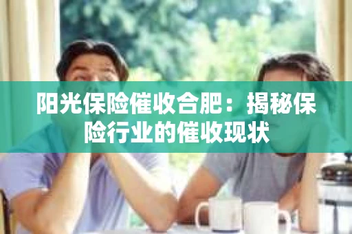 阳光保险催收合肥：揭秘保险行业的催收现状