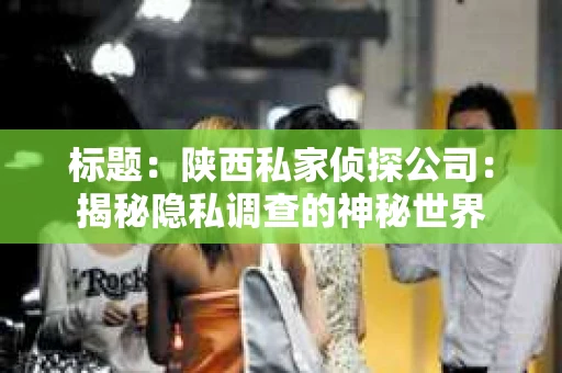 标题：陕西私家侦探公司：揭秘隐私调查的神秘世界