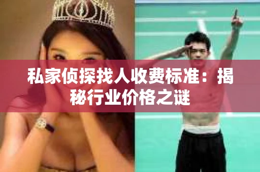 私家侦探找人收费标准：揭秘行业价格之谜