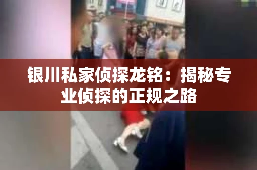 银川私家侦探龙铭：揭秘专业侦探的正规之路