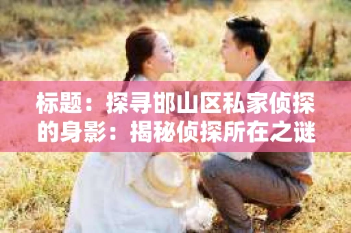 标题：探寻邯山区私家侦探的身影：揭秘侦探所在之谜