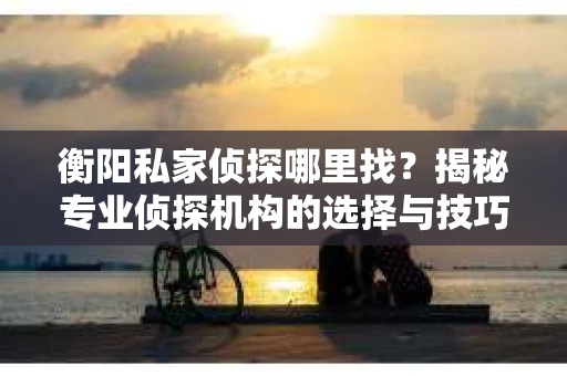 衡阳私家侦探哪里找？揭秘专业侦探机构的选择与技巧