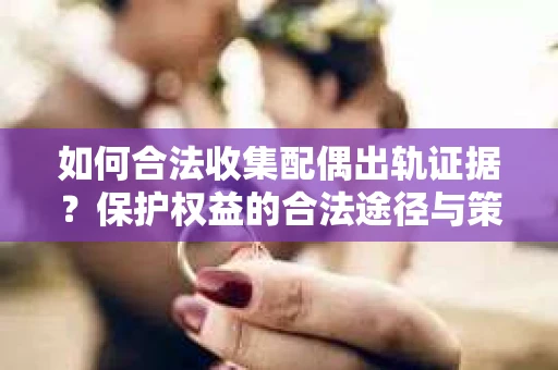 如何合法收集配偶出轨证据?保护权益的合法途径与策略 如何合法收集配偶出轨证据?保护权益的合法途径与策略